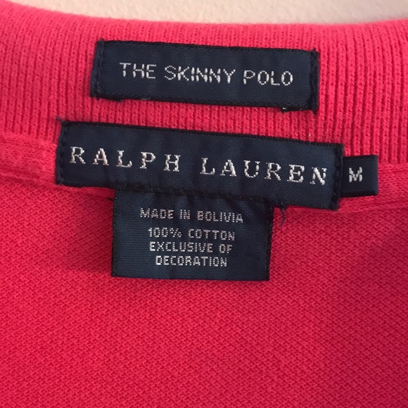 Ralph Lauren Skinny Polo Shirt - Picture 2 of 4